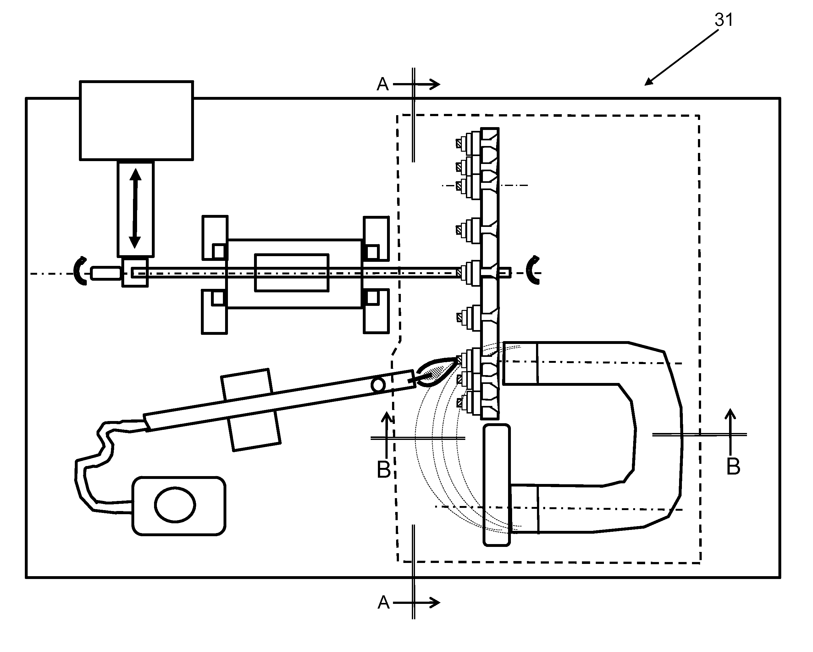 Special thermo magnetic motor device