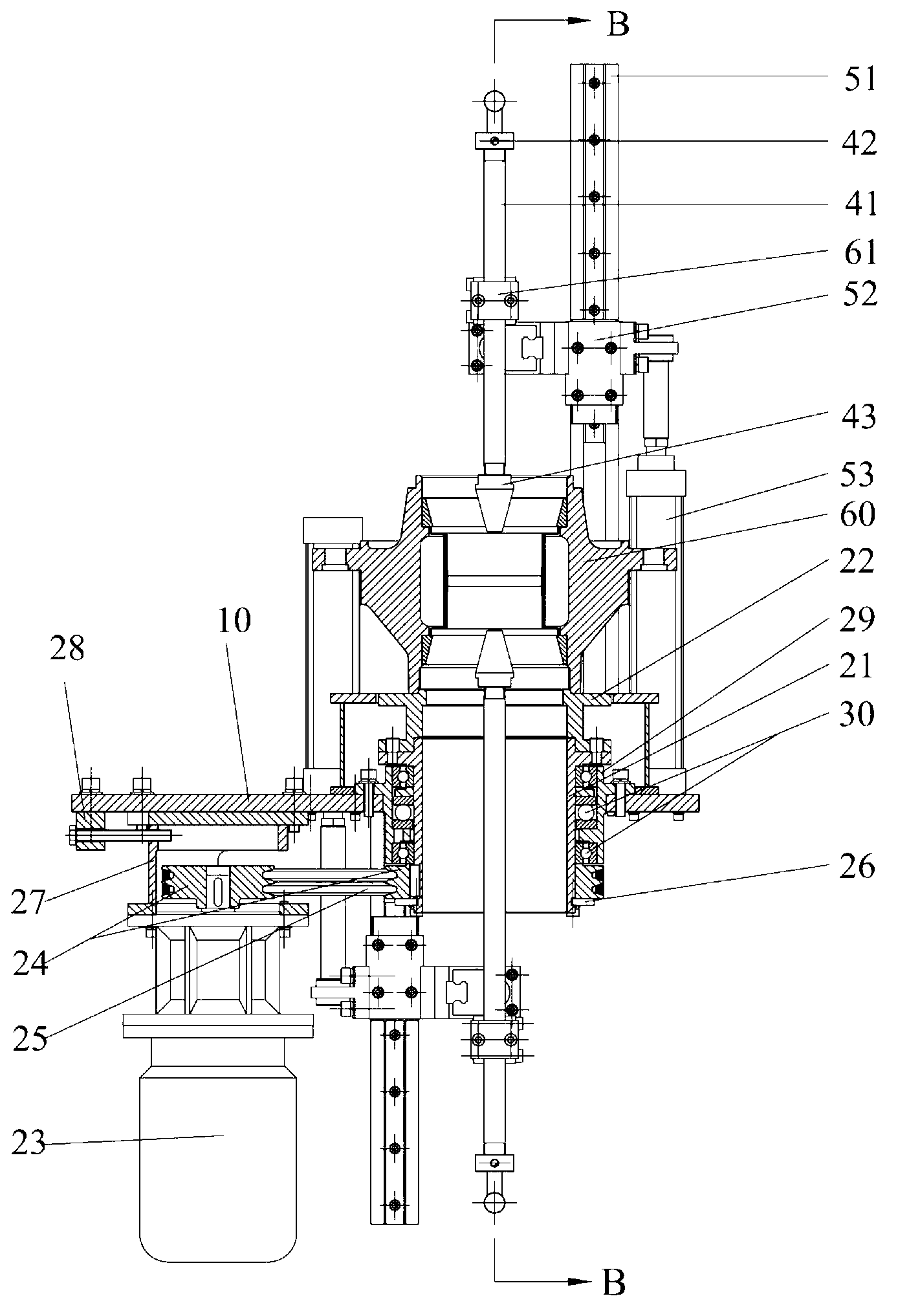 Automatic hub oiling machine