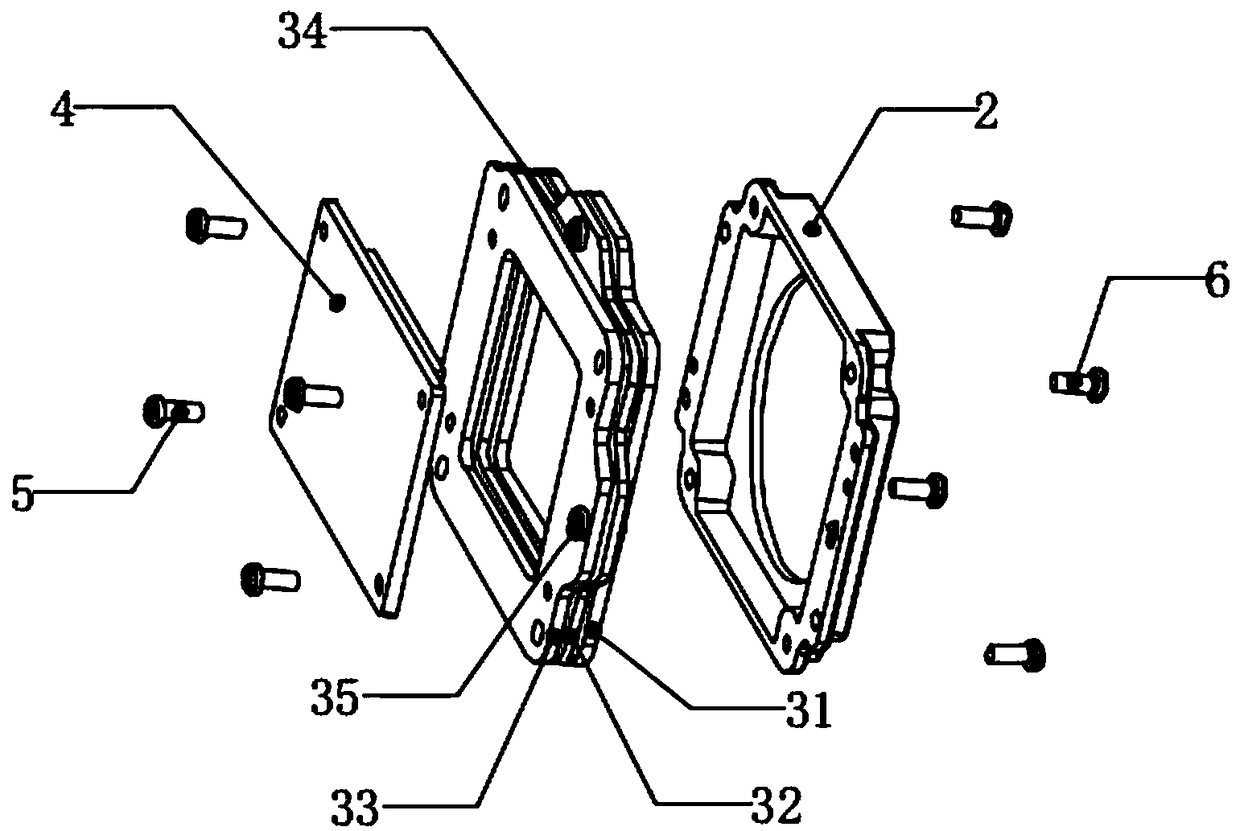 Flatness adjusting device and camera