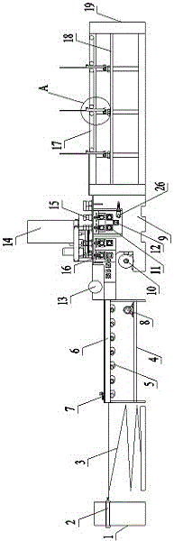 Full-automatic plank puttying assembly line equipment