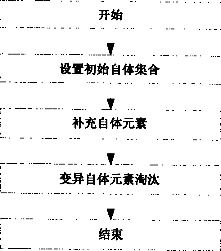 Network intruding danger estimating method based on immunity