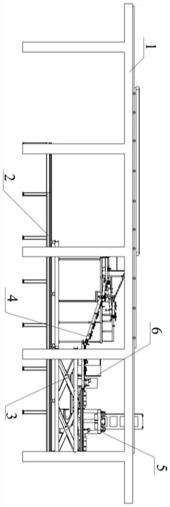 Automatic loading system and application thereof