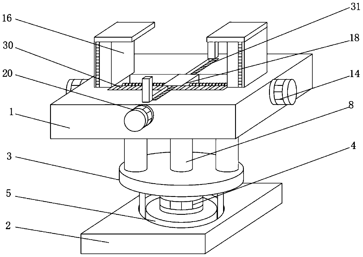 Dimension detection device for fastener