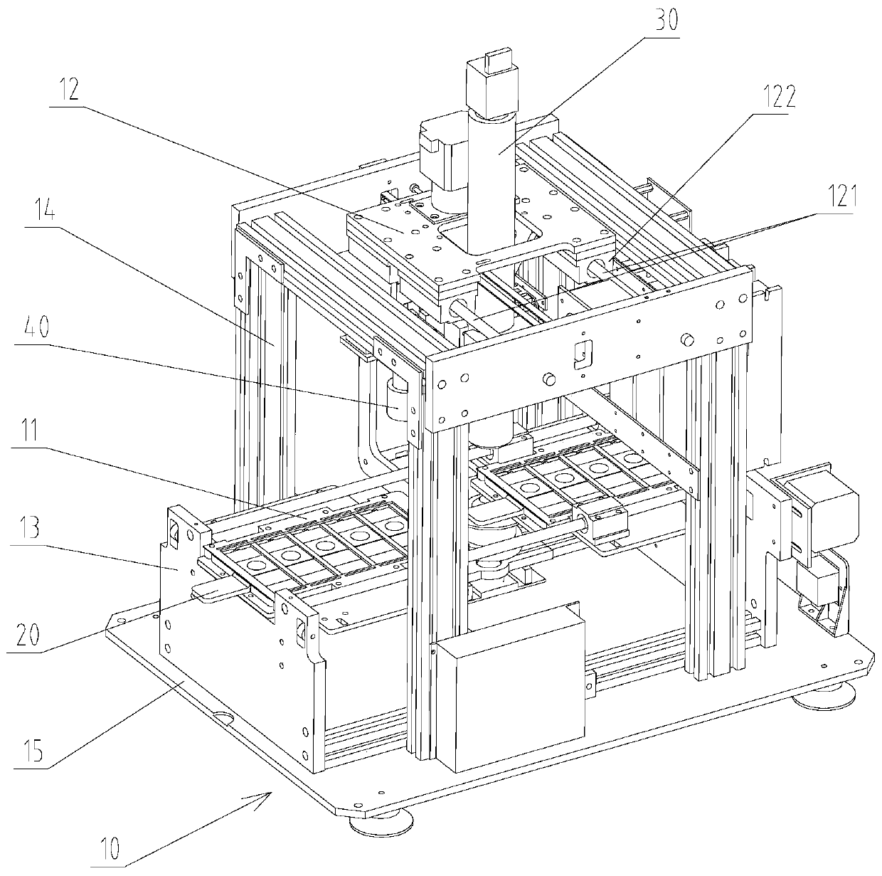 Pathological section scanning image analysis system