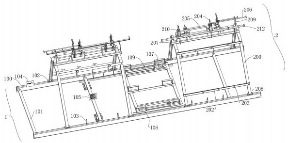 Electrophoresis support frame tool for battery box