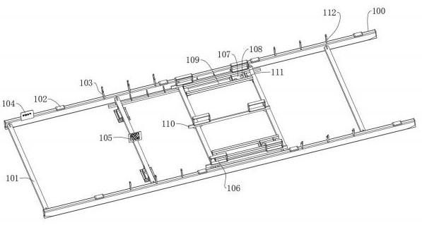 Electrophoresis support frame tool for battery box