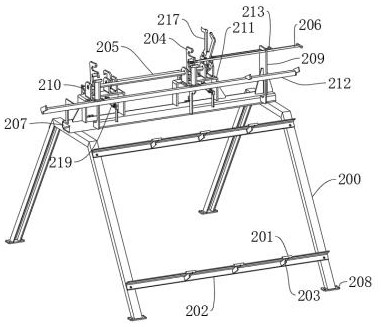 Electrophoresis support frame tool for battery box