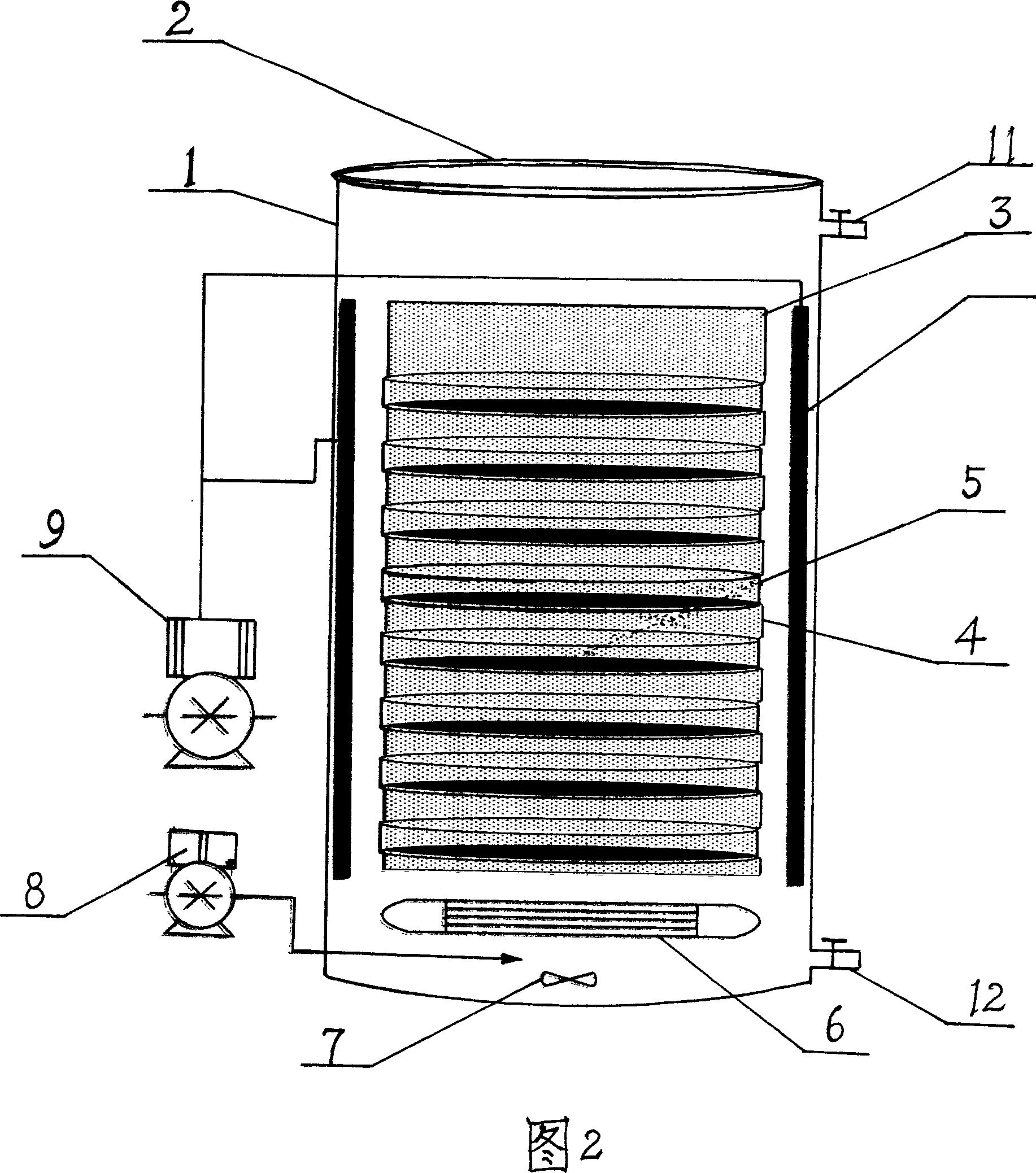 Method and equipment for producing sprouting half-polished rice