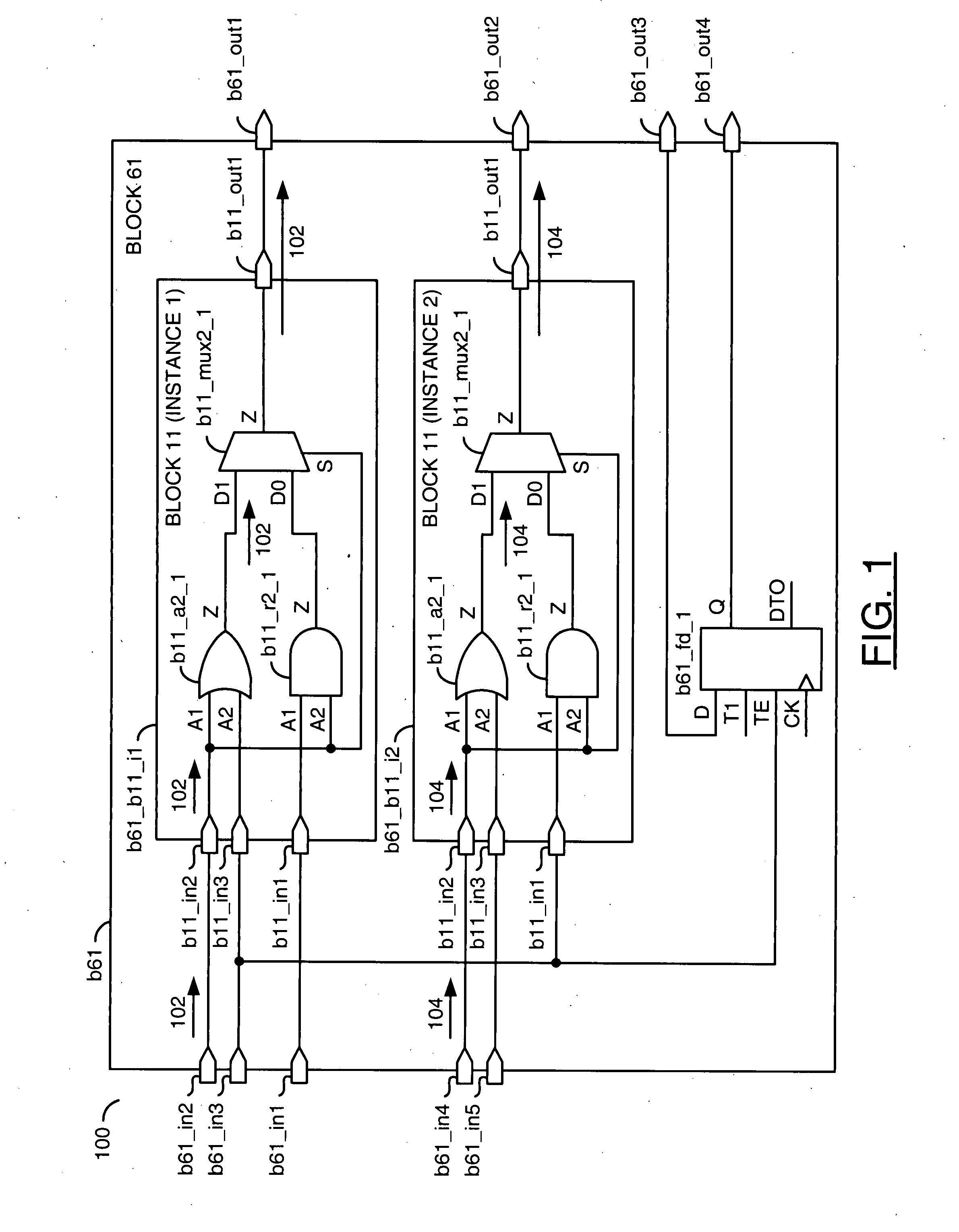 Trace optimization in flattened netlist by storing and retrieving intermediate results