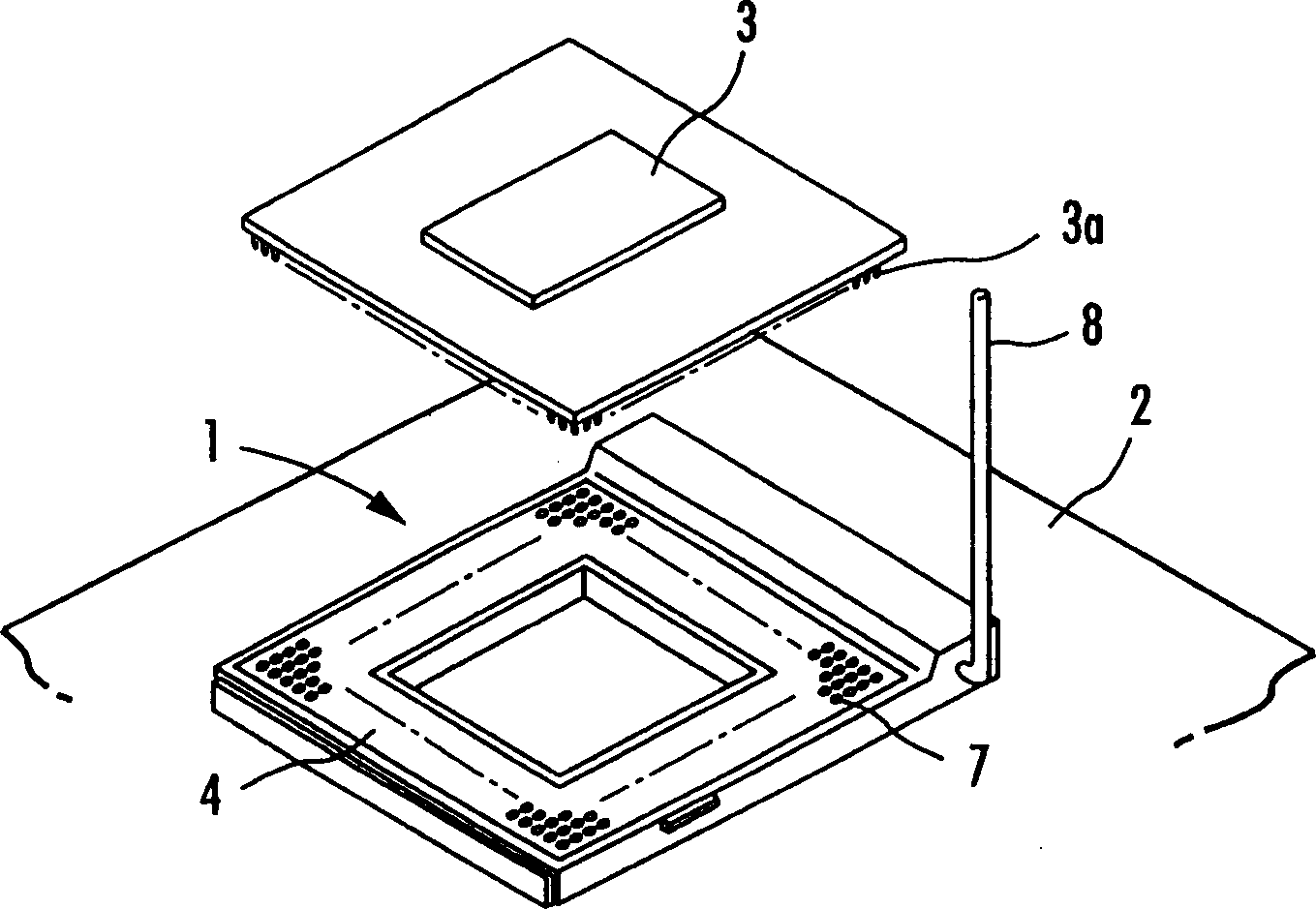 Connector and its mfg. method