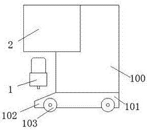 Dust catcher equipment