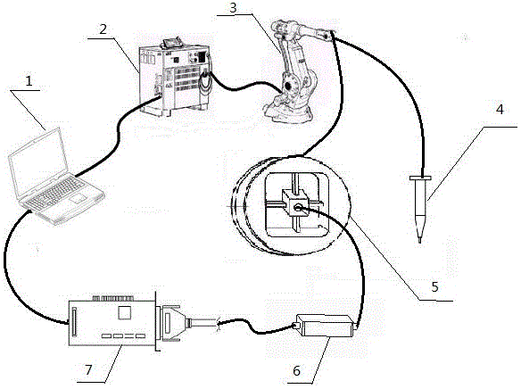 Industrial robot quickly teaching device and realizing method thereof