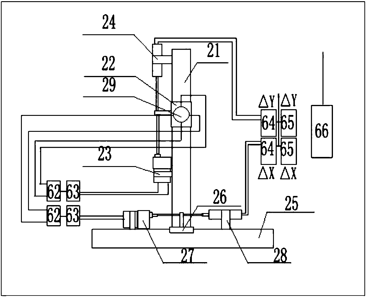 Device and method or detecting smoothness of laser track