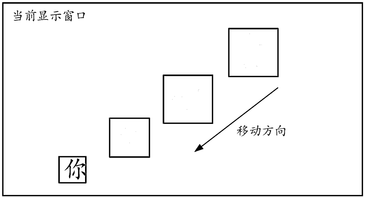 Method, device, apparatus and medium for moving display of page element