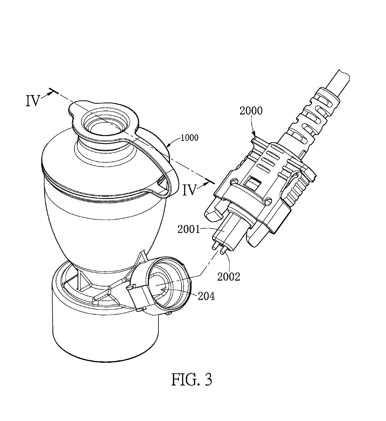 Aerosol generator and atomizing module