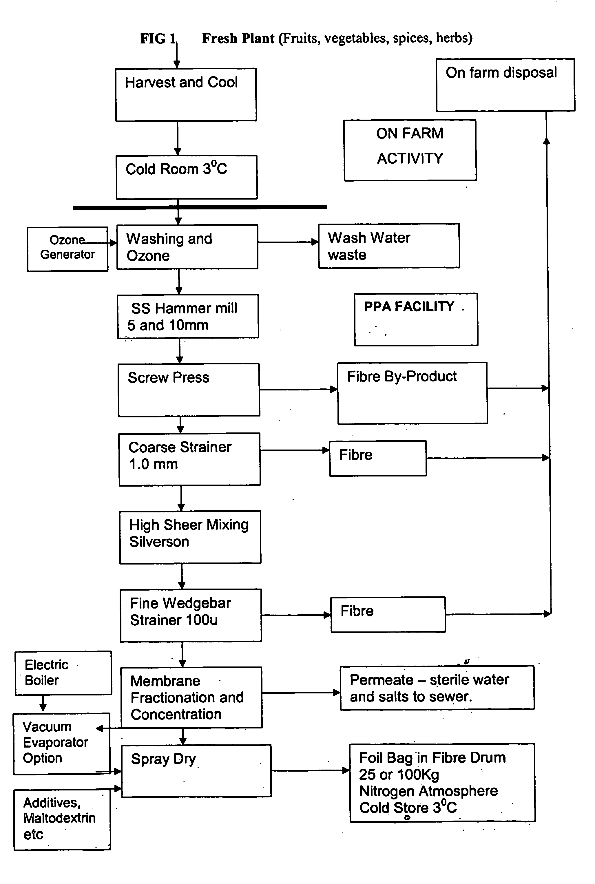 Process and apparatus for modifying plant extracts