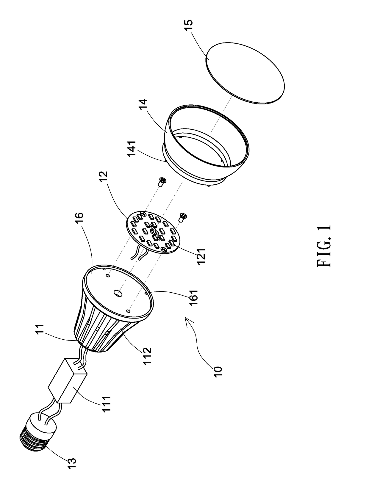 Bulb-type lamp structure