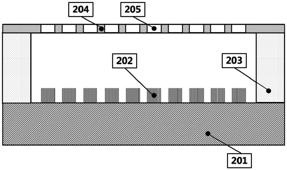 Grid mesh of cold cathode of terahertz vacuum electronic device and preparation method thereof