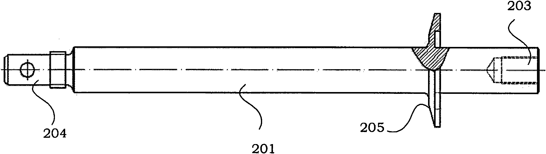 Test device for surface deformation and material and test method thereof