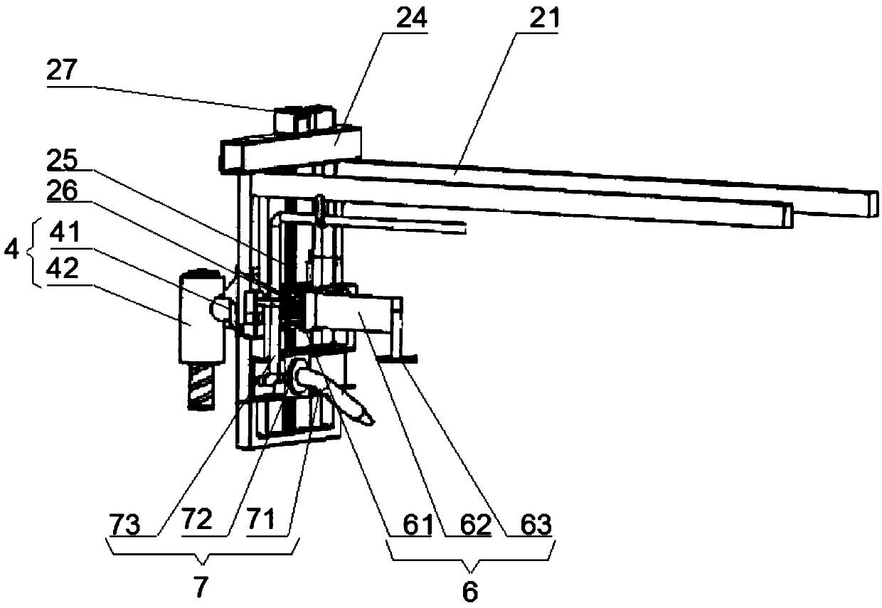 Road surface repairing device supported on vehicle