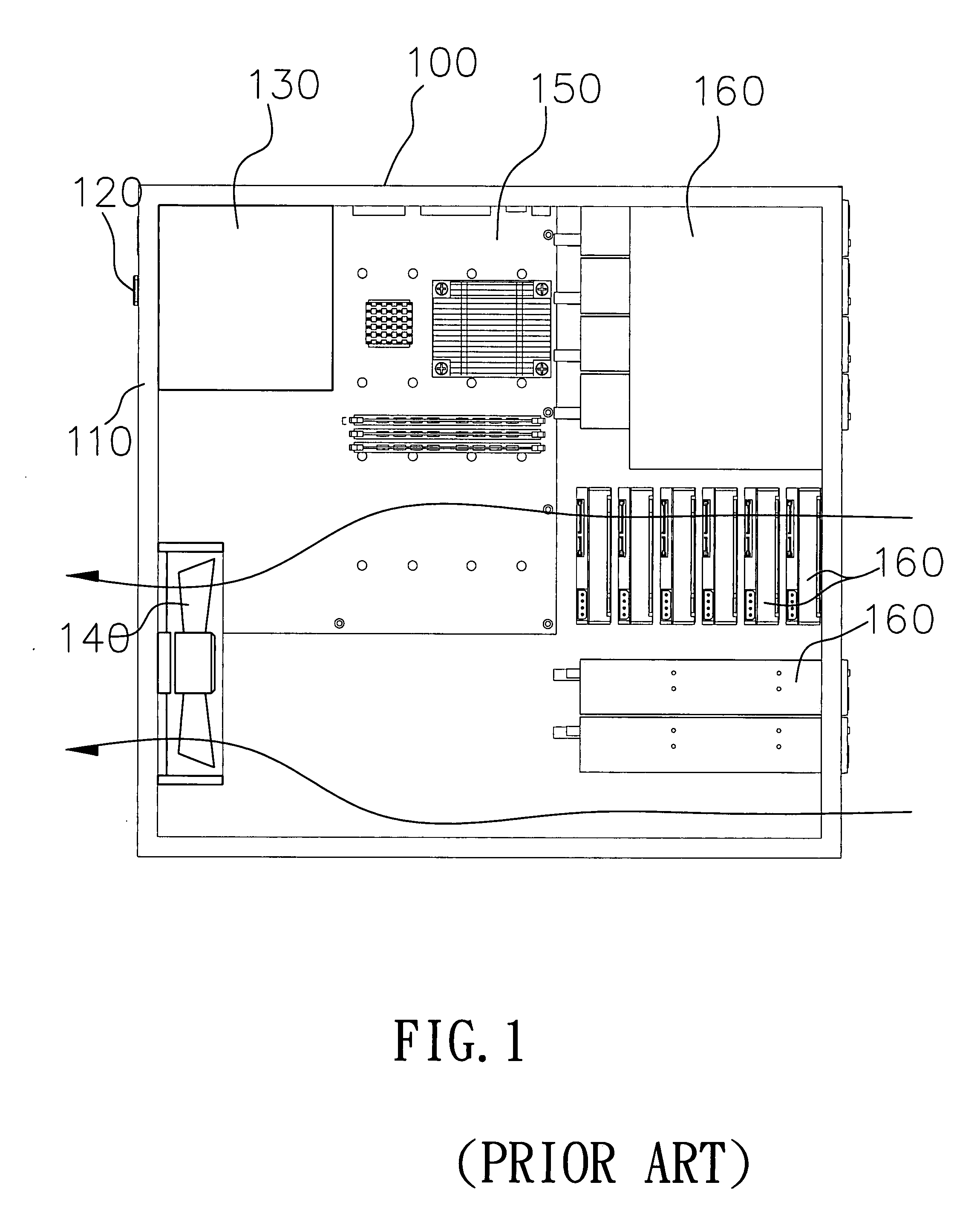 Heat dissipating apparatus of computer