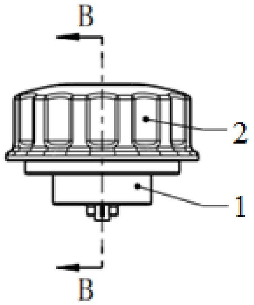 A kind of urea tank and its cover for scr post-processing system