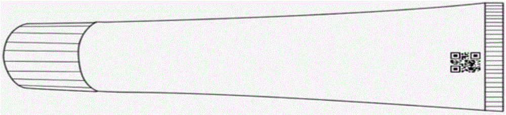 Manufacture method of laser engraving variable data graph code