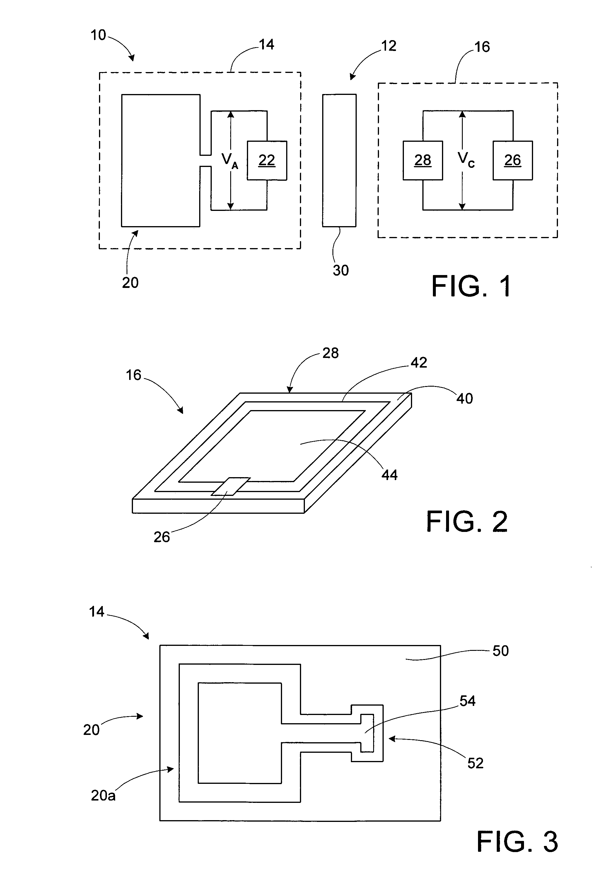 RFID device with magnetic coupling