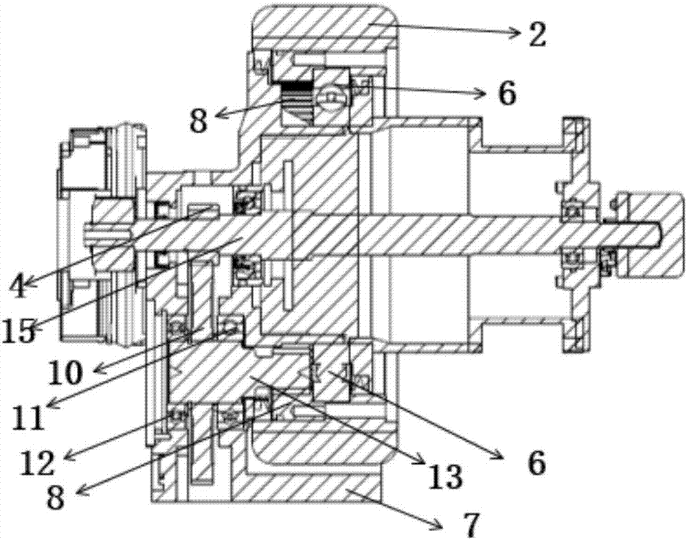 Compact agv drive steering integrated device