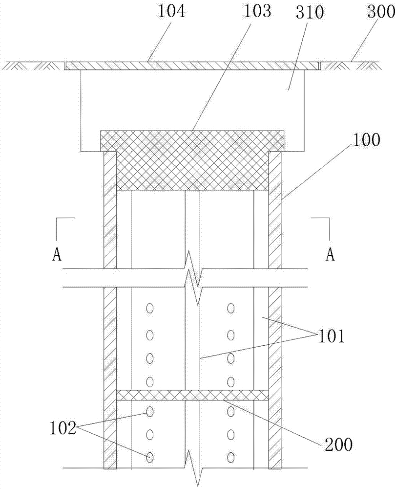 Water level monitoring device suitable for laser measurement method and construction method of water level monitoring device