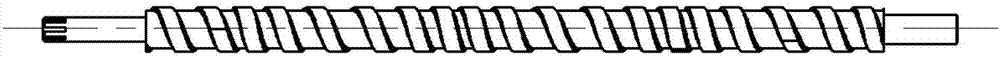 Emulsion mixture dual-screw water removal device