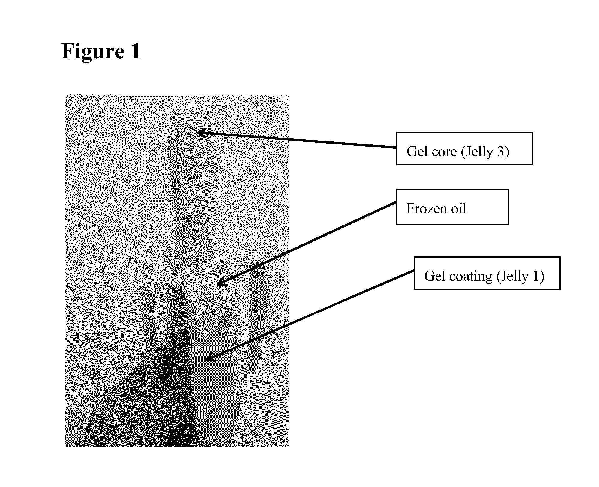 Frozen confectionery product with an easy peelable gel coating and a method for manufacturing same