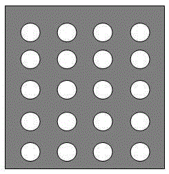 Self-assembly orderly patterning growing preparing method of rubrene films