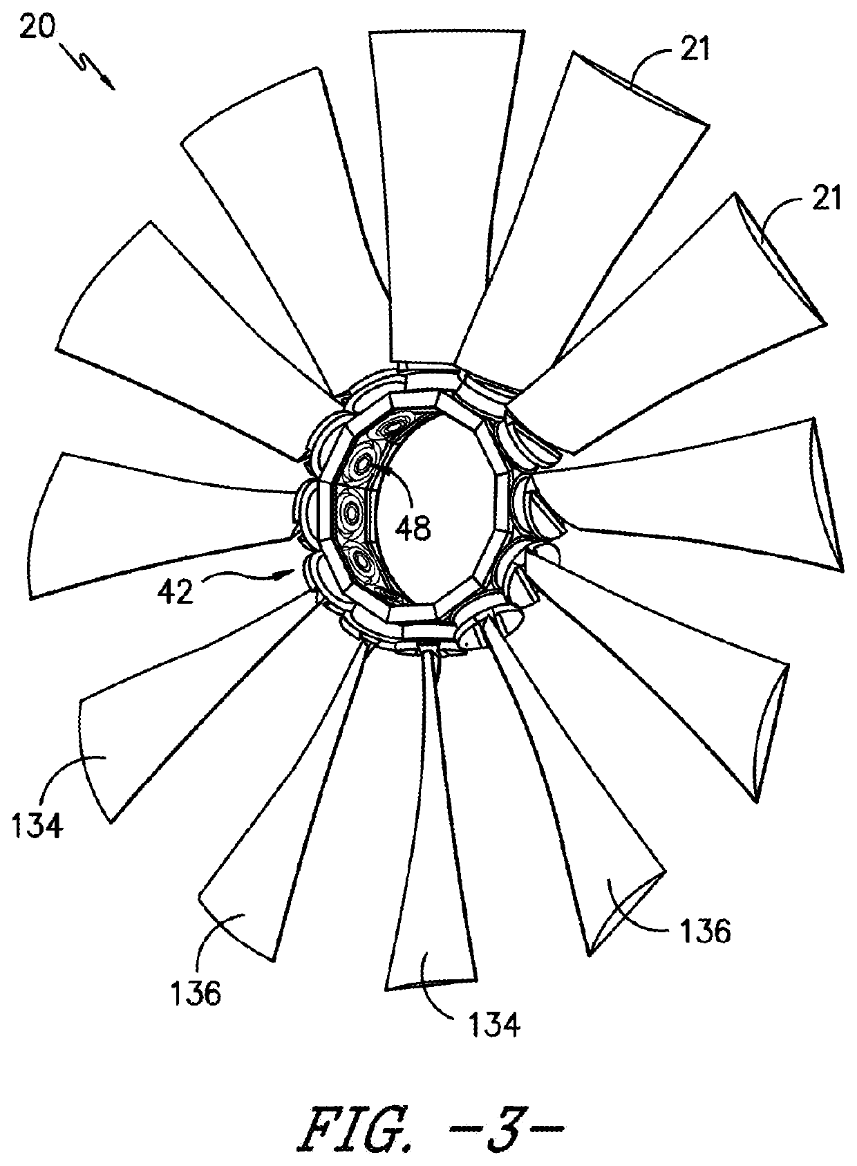 System and method for control for unducted engine