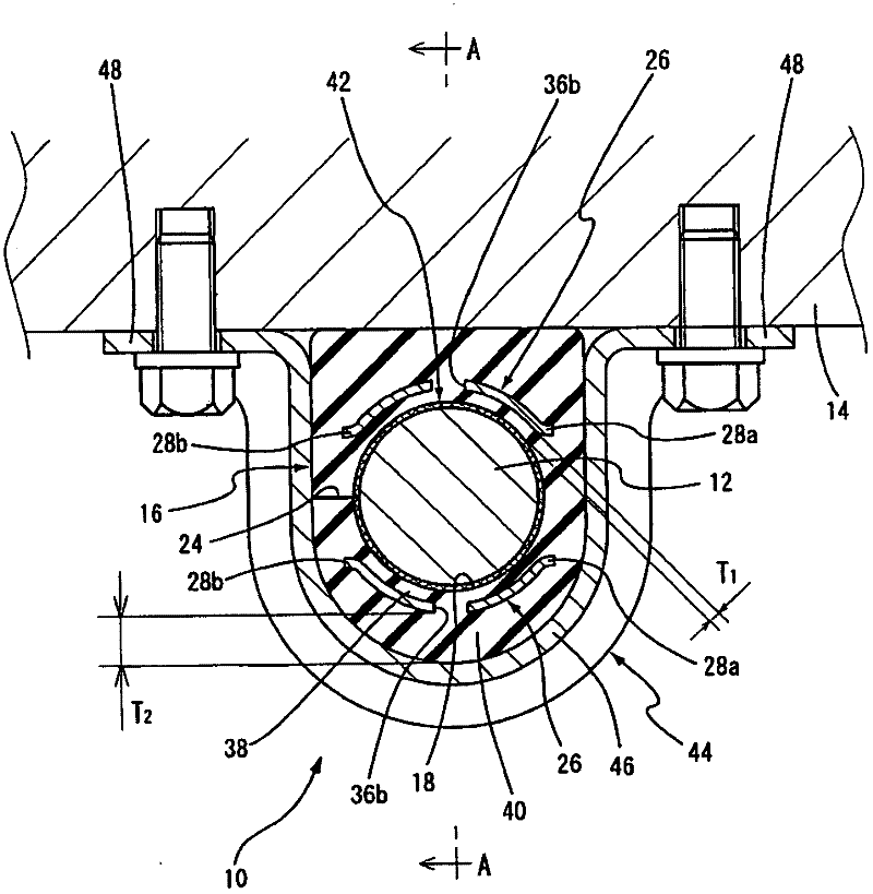 Vehicle stabilizer bushing