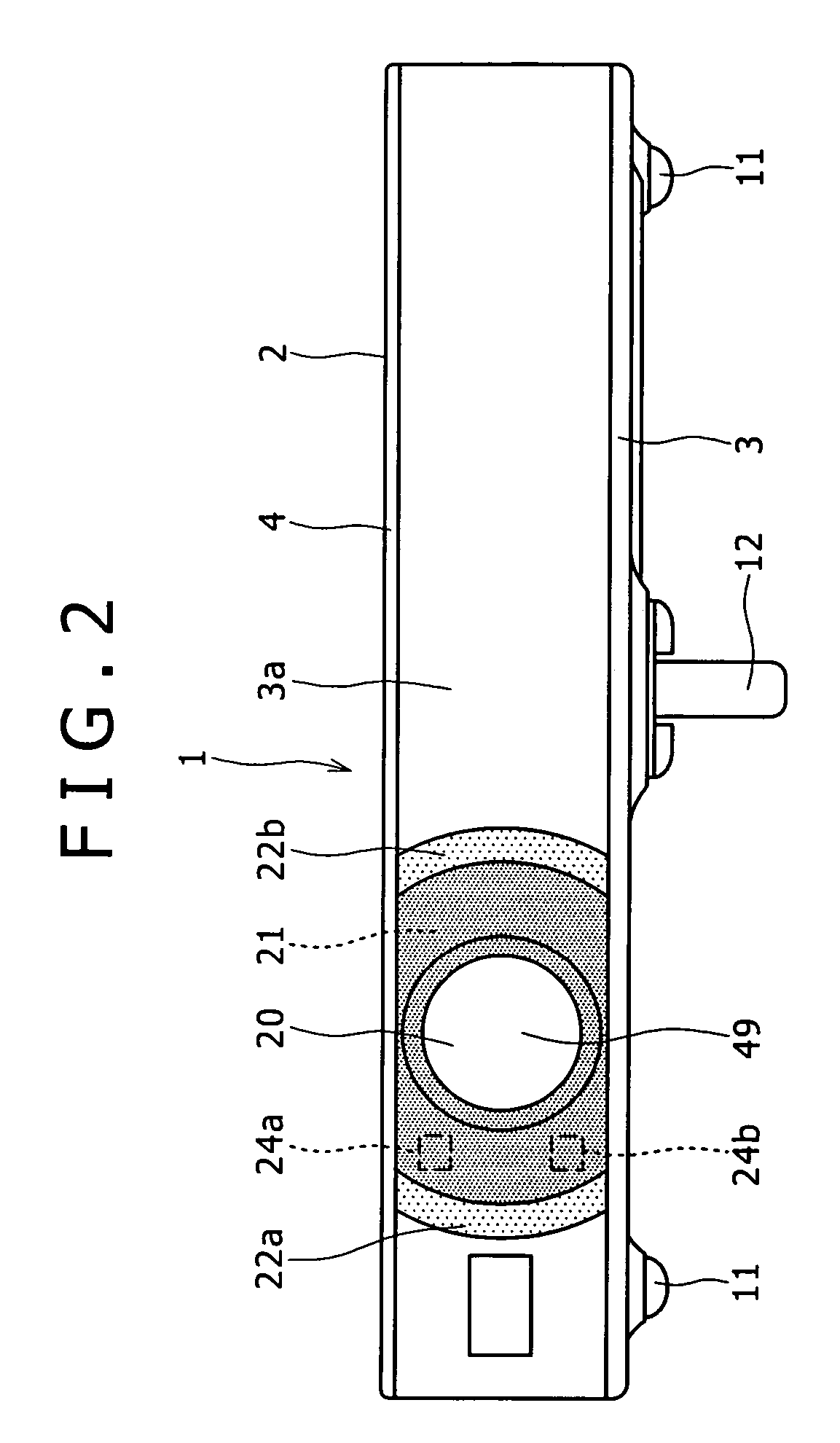 Projection type display unit