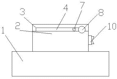 Sliding cover water meter