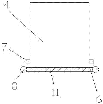 Sliding cover water meter