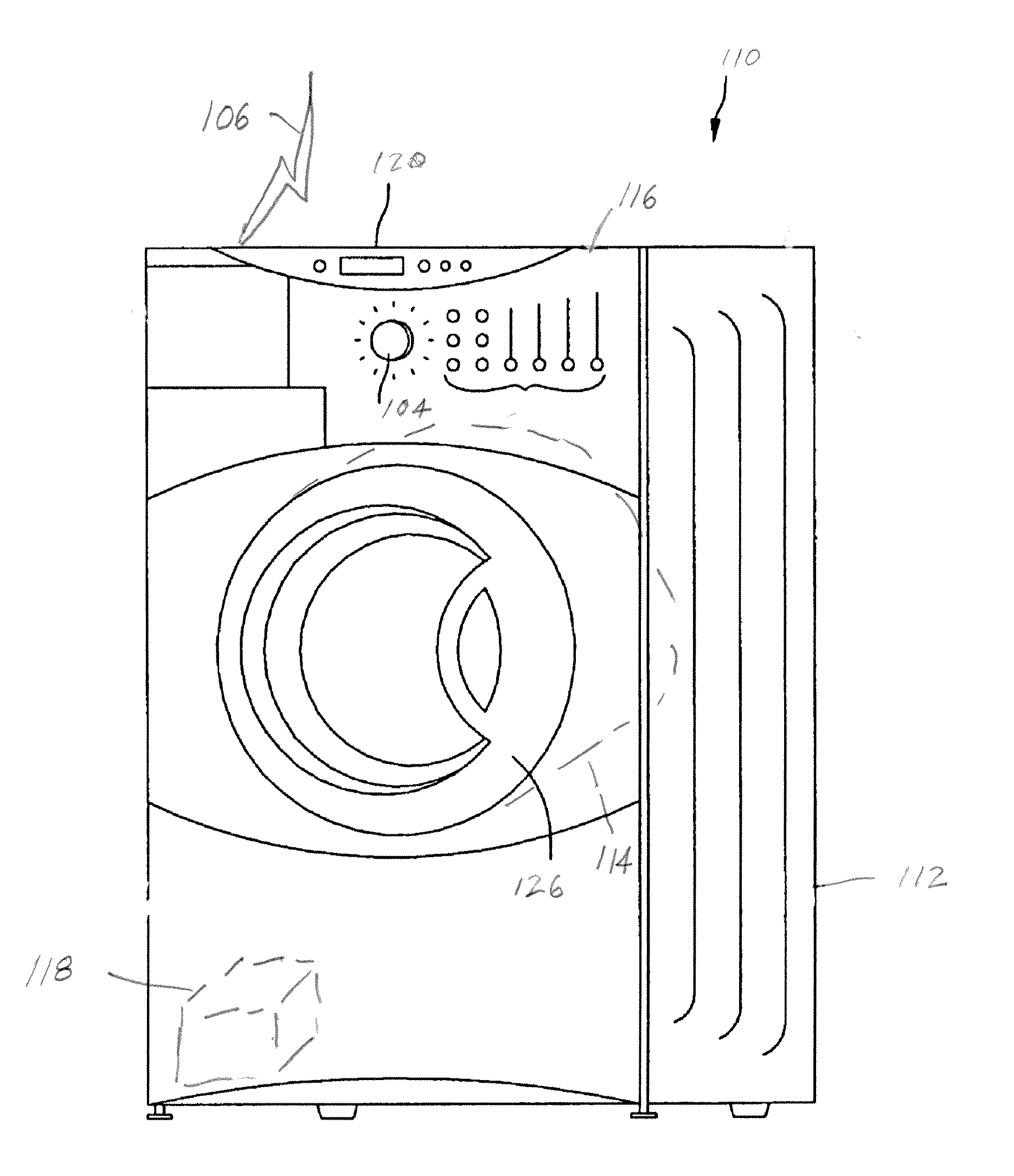 Clothes washer demand response with at least one additional spin cycle