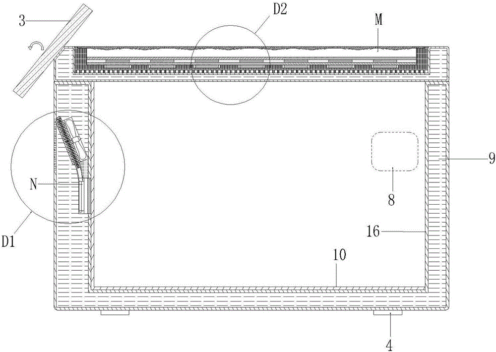 Solar thermoelectric power generation movable refrigerator