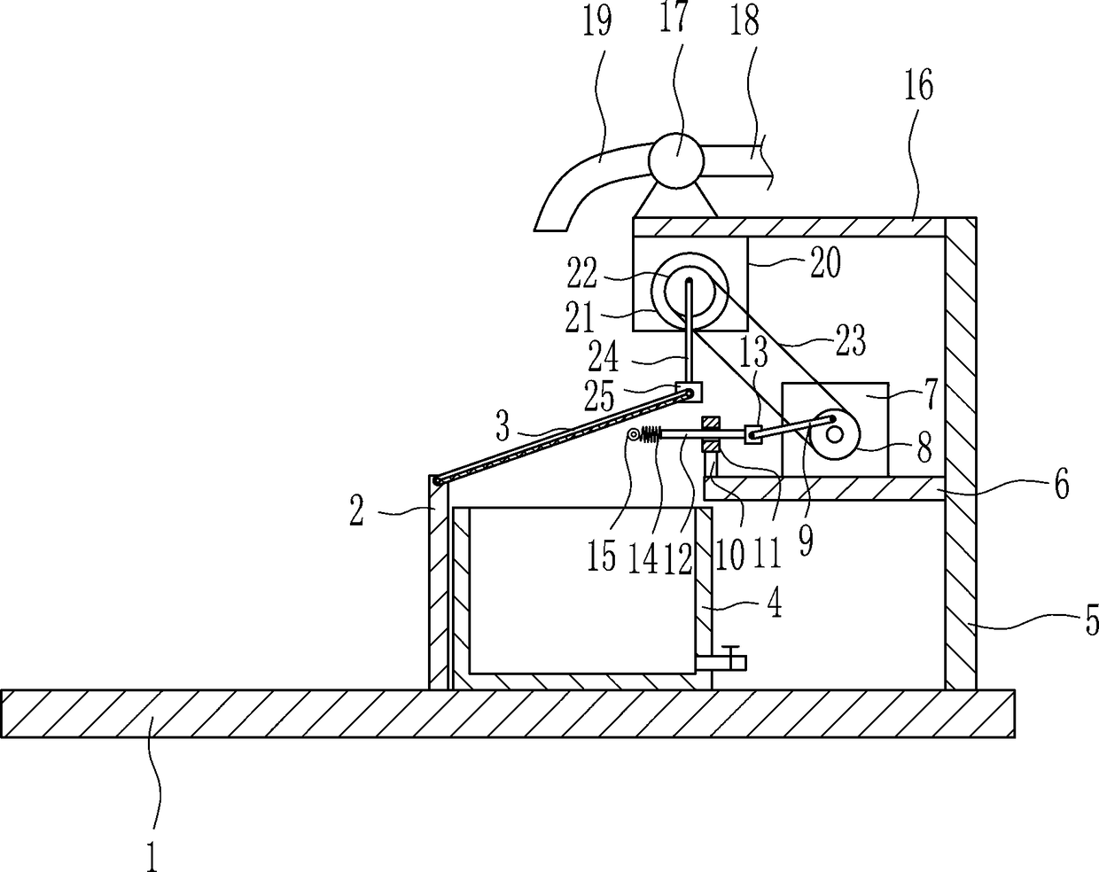 Sewage impurity separation equipment