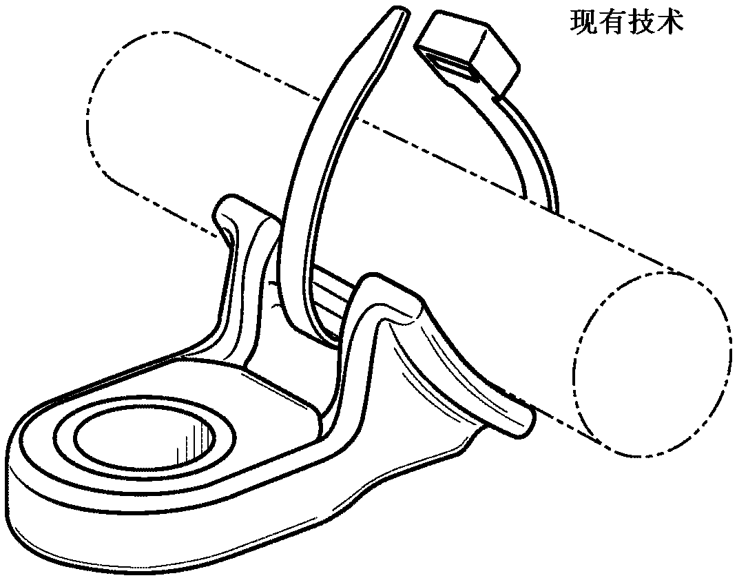 Adjustable p-clamp