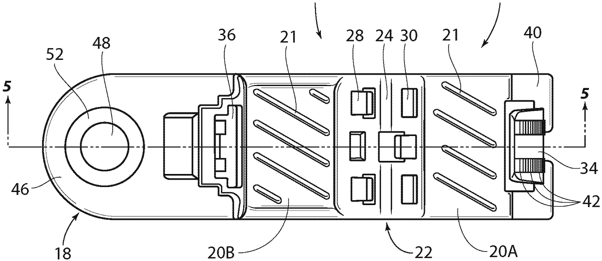 Adjustable p-clamp