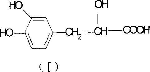 Water soluble extract of red sage root and its preparation method and use