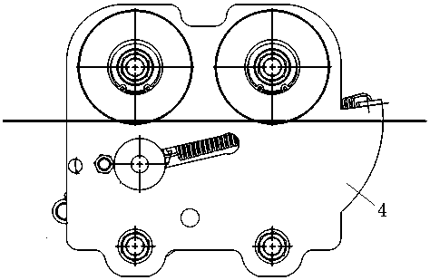 Pulley braking device