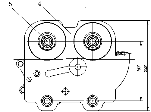 Pulley braking device