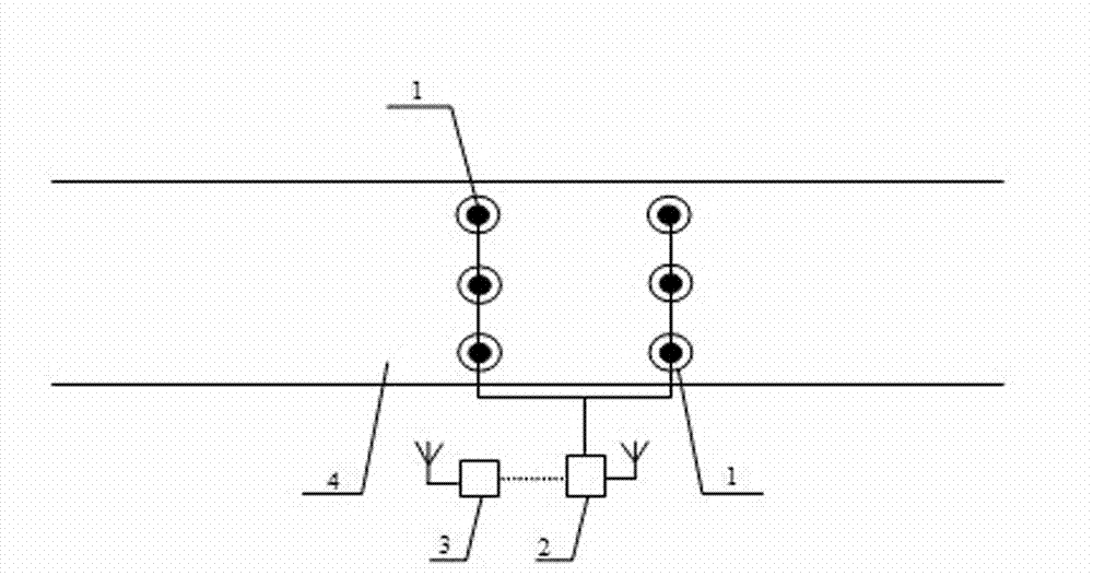 Remote intelligent detection method and facility for subgrade settlement