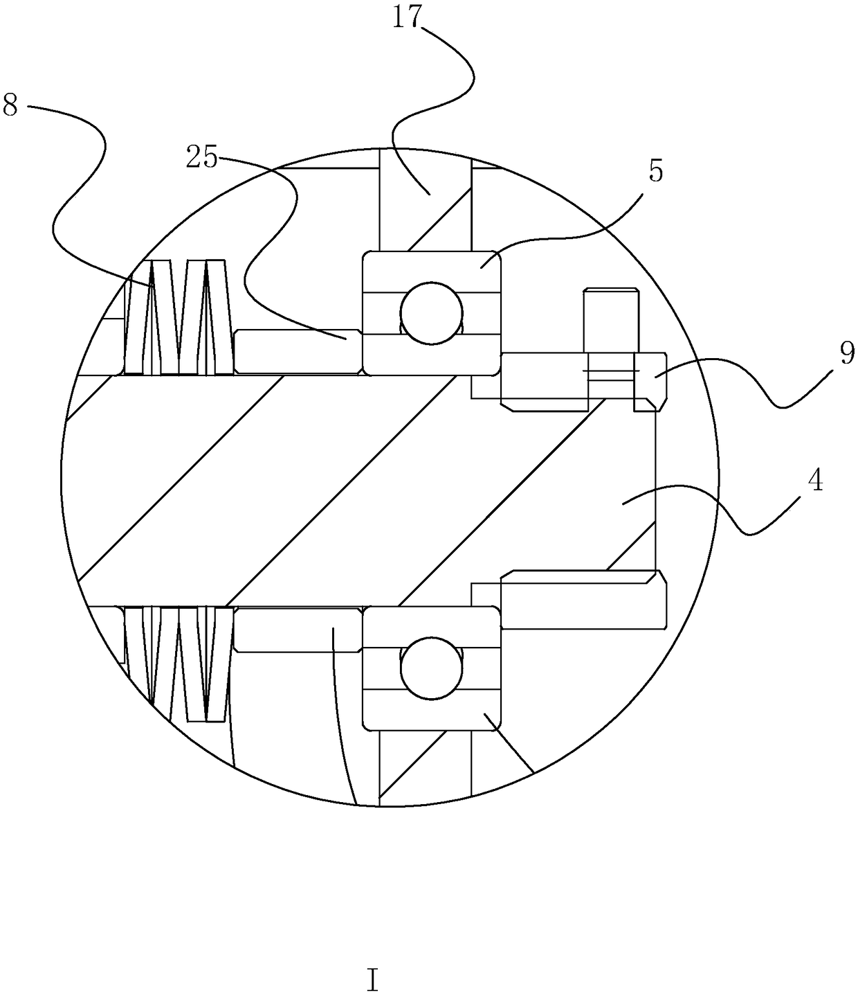 Hanging basket lifting equipment