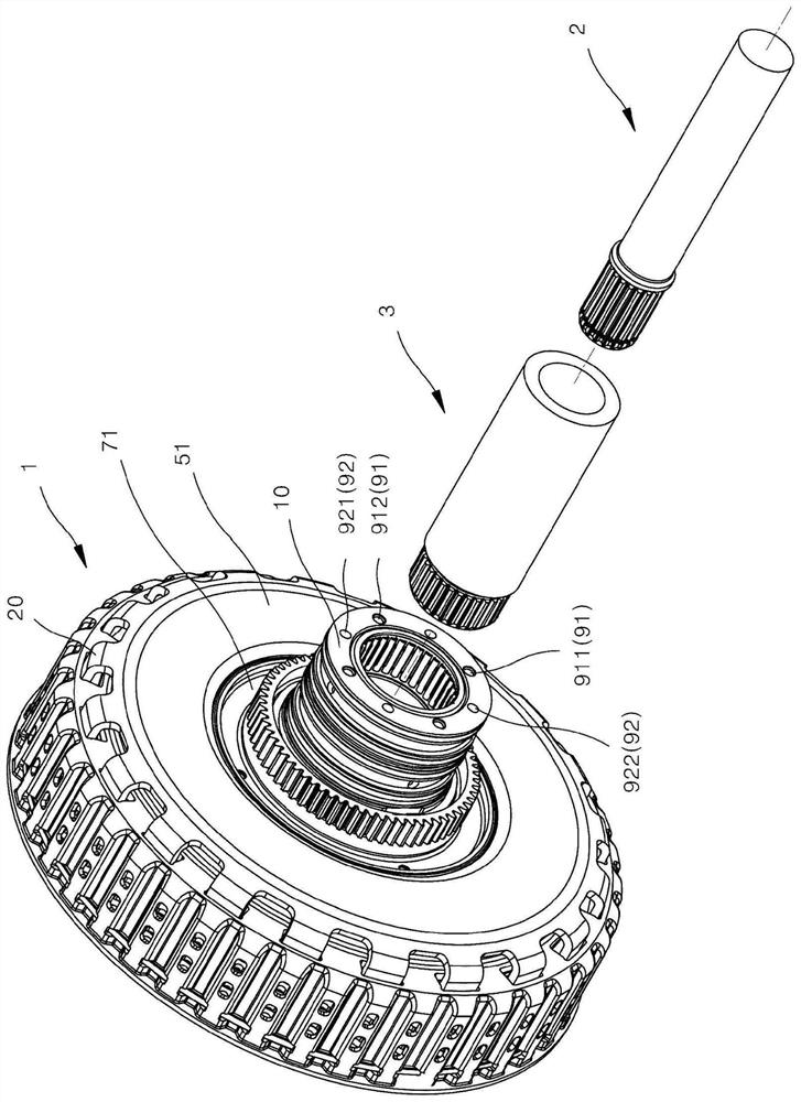 Dual clutch device