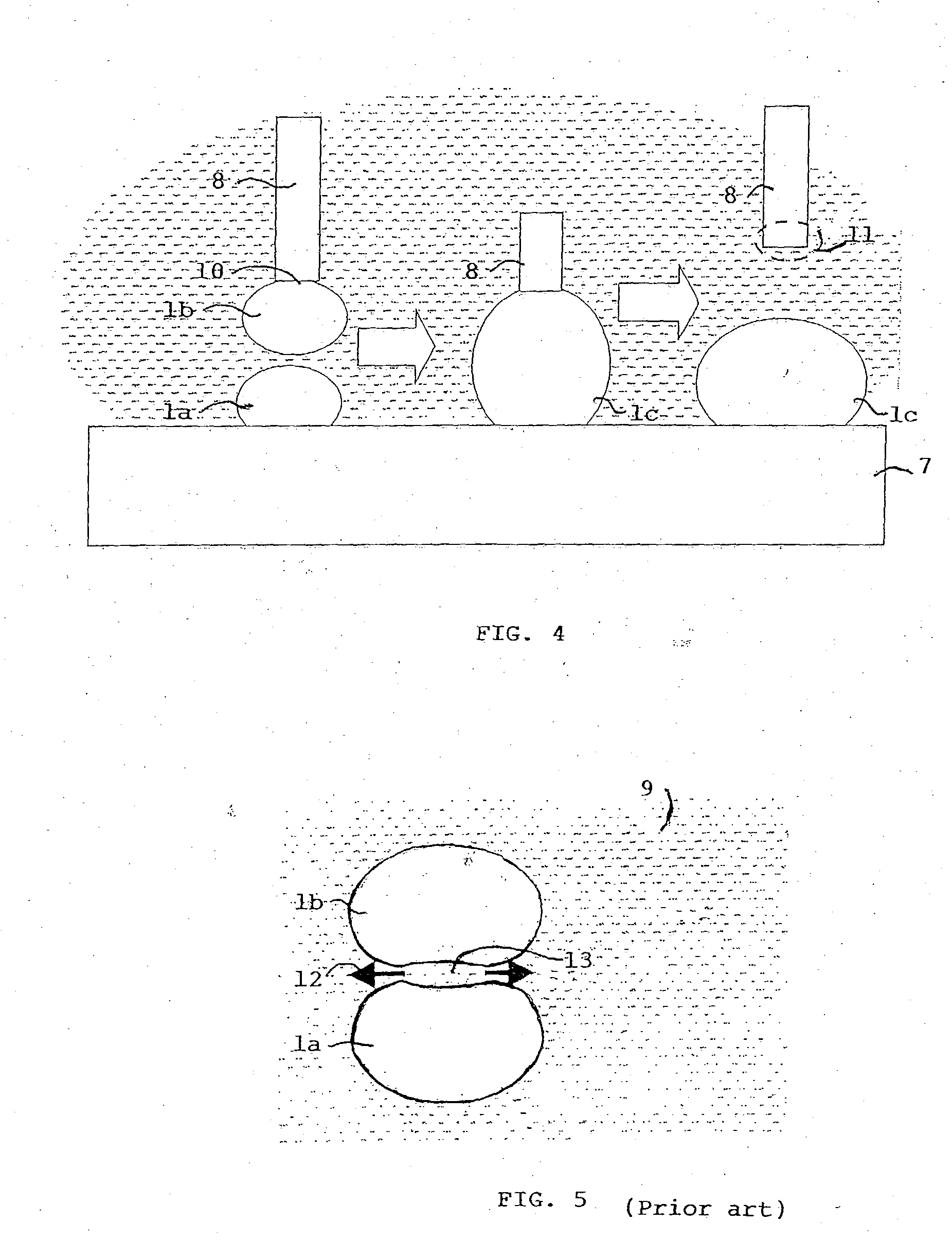 Device for injection and mixing of liquid droplets